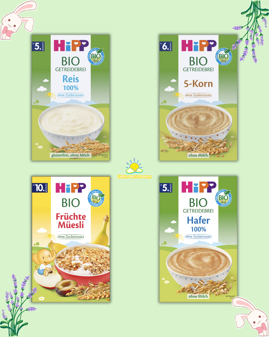 Hipp Organic 100% 5-Grain Porridge | 6+ Months