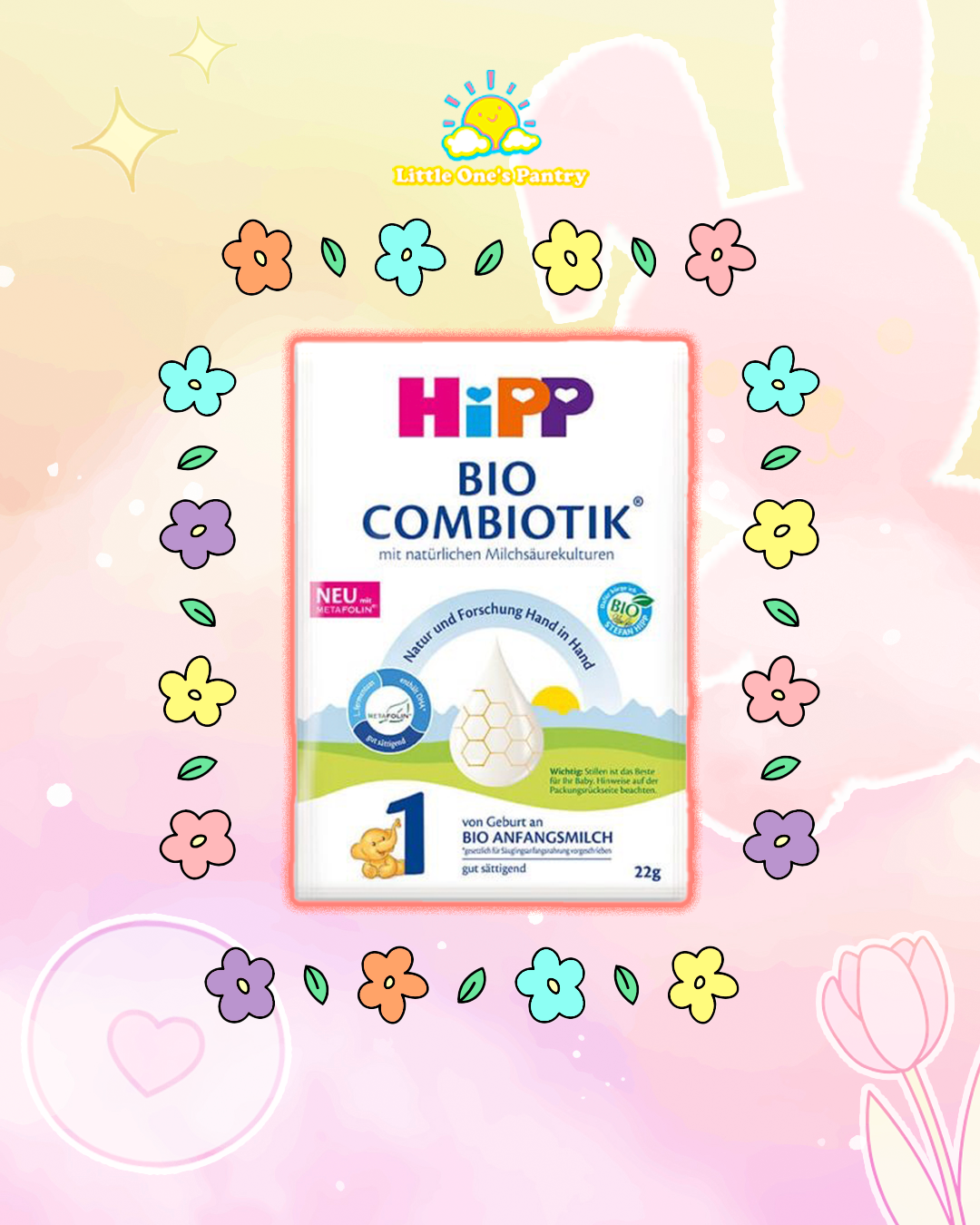 SAMPLE HiPP German Stage 1 Organic Combiotik Infant Milk (22g)