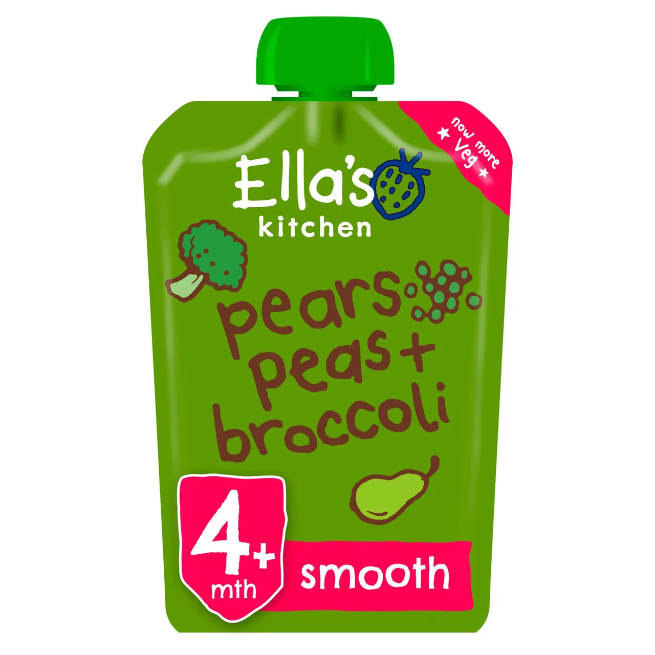 Ella's Kitchen - 120gr Organic Fruit Pouch (4+ Months) - Little One's Pantry