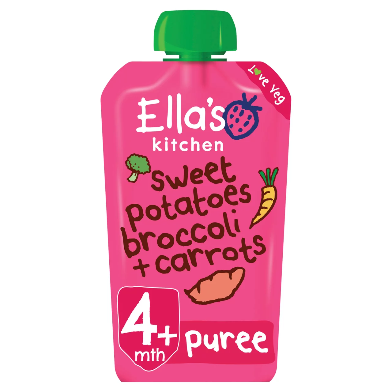 Ella's Kitchen - 120gr Organic Fruit Pouch (4+ Months) - Little One's Pantry