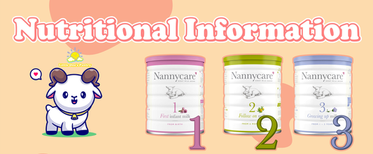 Nannycare Goat Milk Formula 💖| Nutritional Information