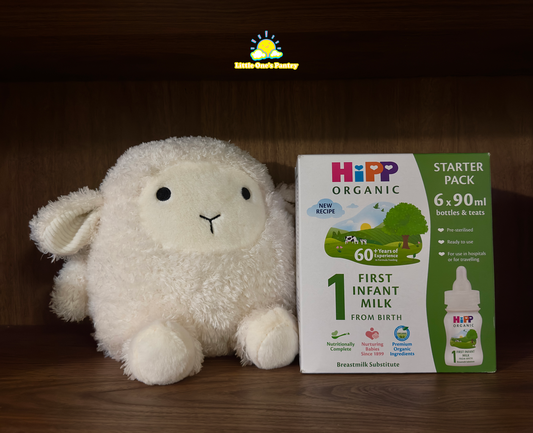 HiPP UK Organic Ready To Feed Starter Pack – First Infant Milk Stage 1, 6x90ml