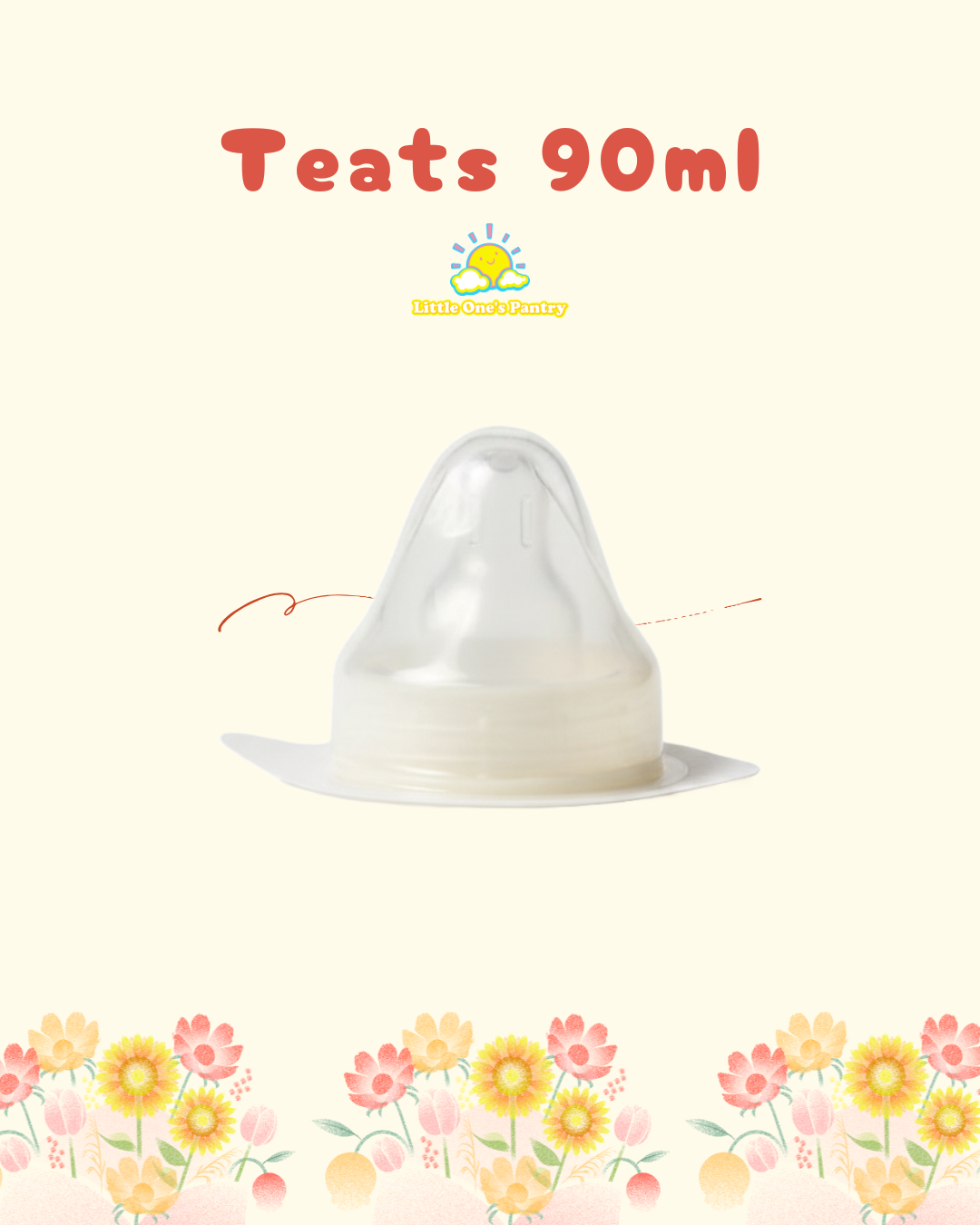 Disposal Teats for HiPP RTF 90ml